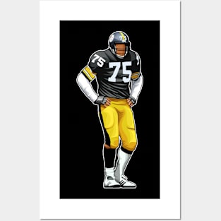 Joe Greene Mean #75 Stand Out Posters and Art